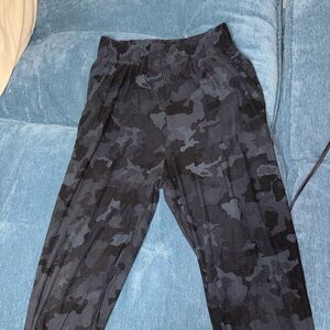 Stylish Black Camouflage Joggers